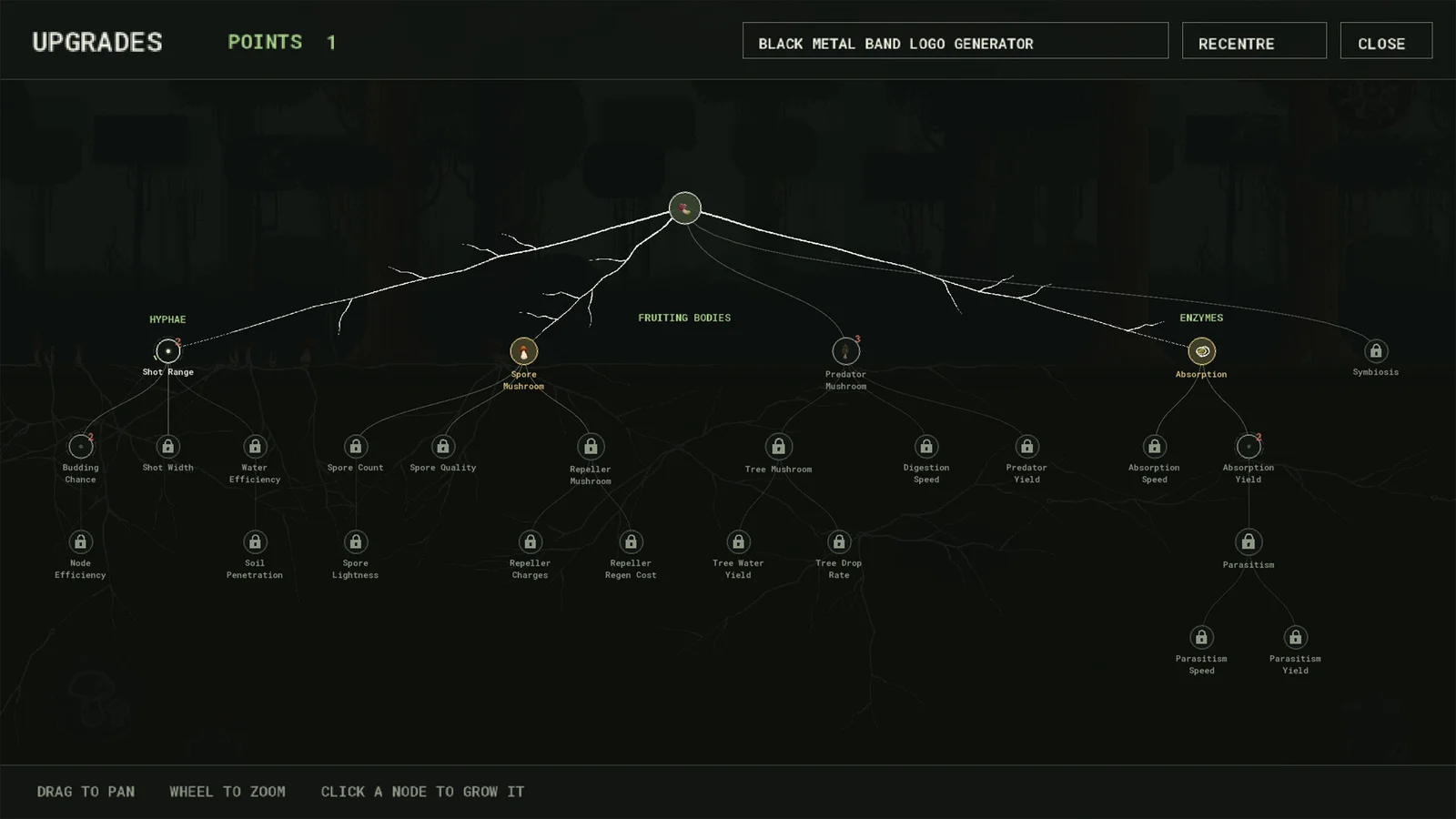 Official Mycelarium Steam screenshot